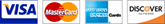 Visa Mastercard Discover Amex